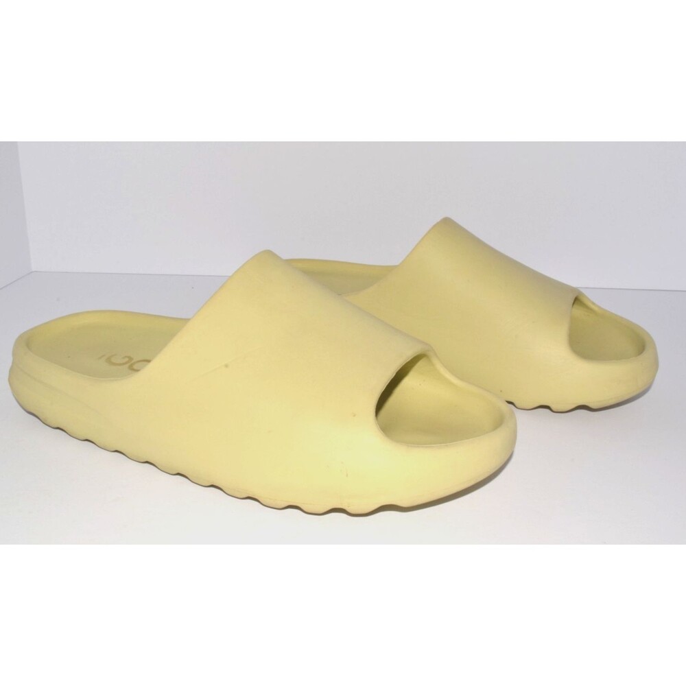 EGO Rubber Slide Sandals Unisex EU 42 Slip On Open Toe Slides Green